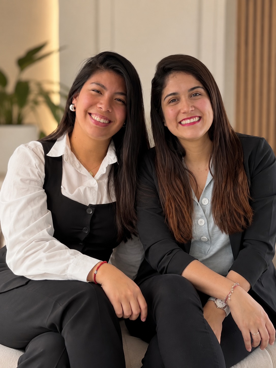 Mayluth Mujica y Luz Navarro, fundadoras de Mujeres que Crean